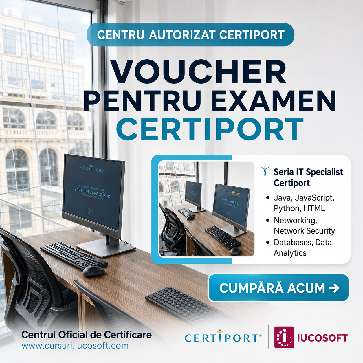 Voucher pentru Examen Certiport